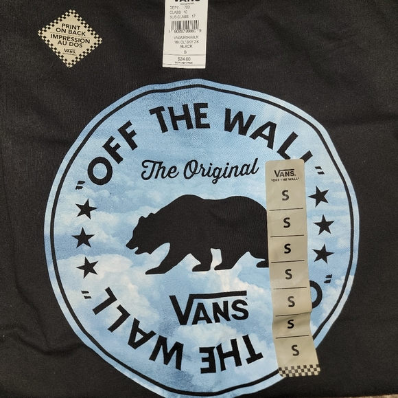 *NEW* Men's Vans Sky Tee Size Small - Picture 1 of 3